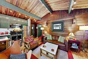 تلفزيون، مدفأة، كُتُب