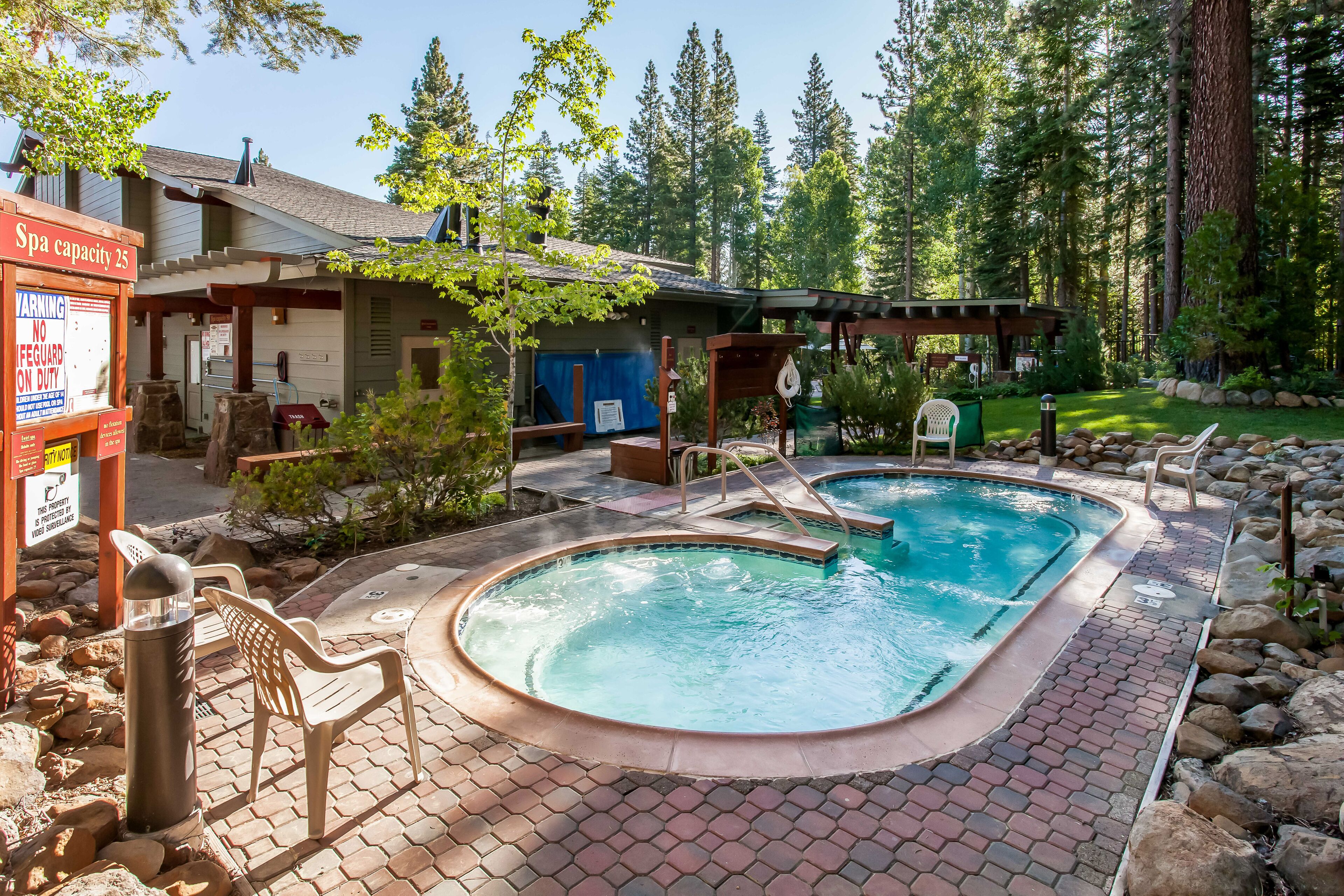 Indoor pool, a heated pool