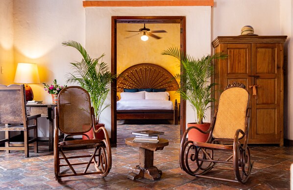 Living area - Casa Baloco (Cartagena)