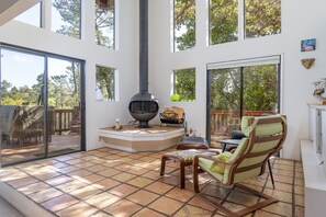 Interior - The Silver Lady | Retro-Chic Retreat w/ Huge Mountain-View Deck | Near Beach (Cambria)