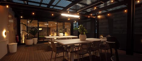 Rooftop terrace
