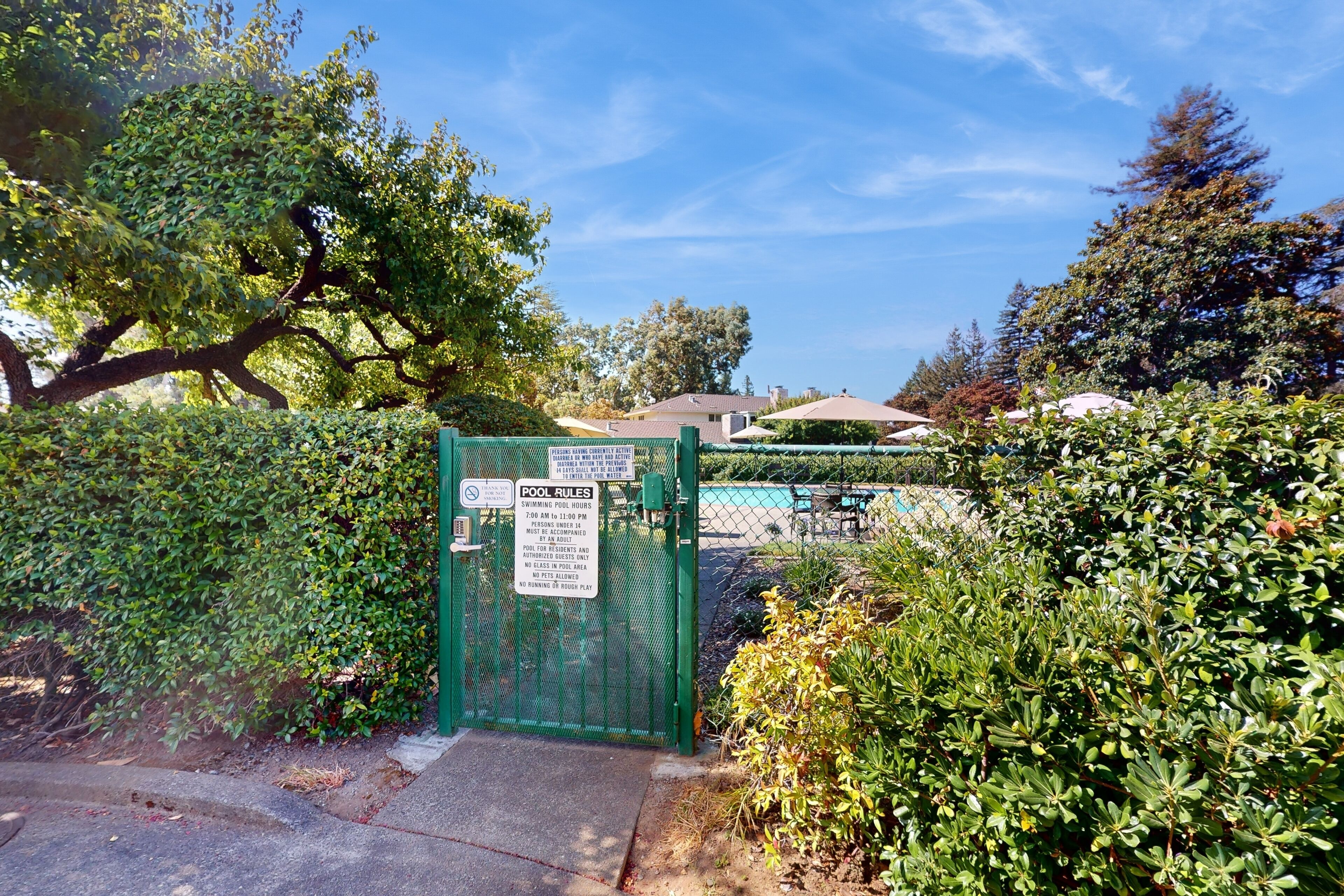 Enceinte de l’hébergement