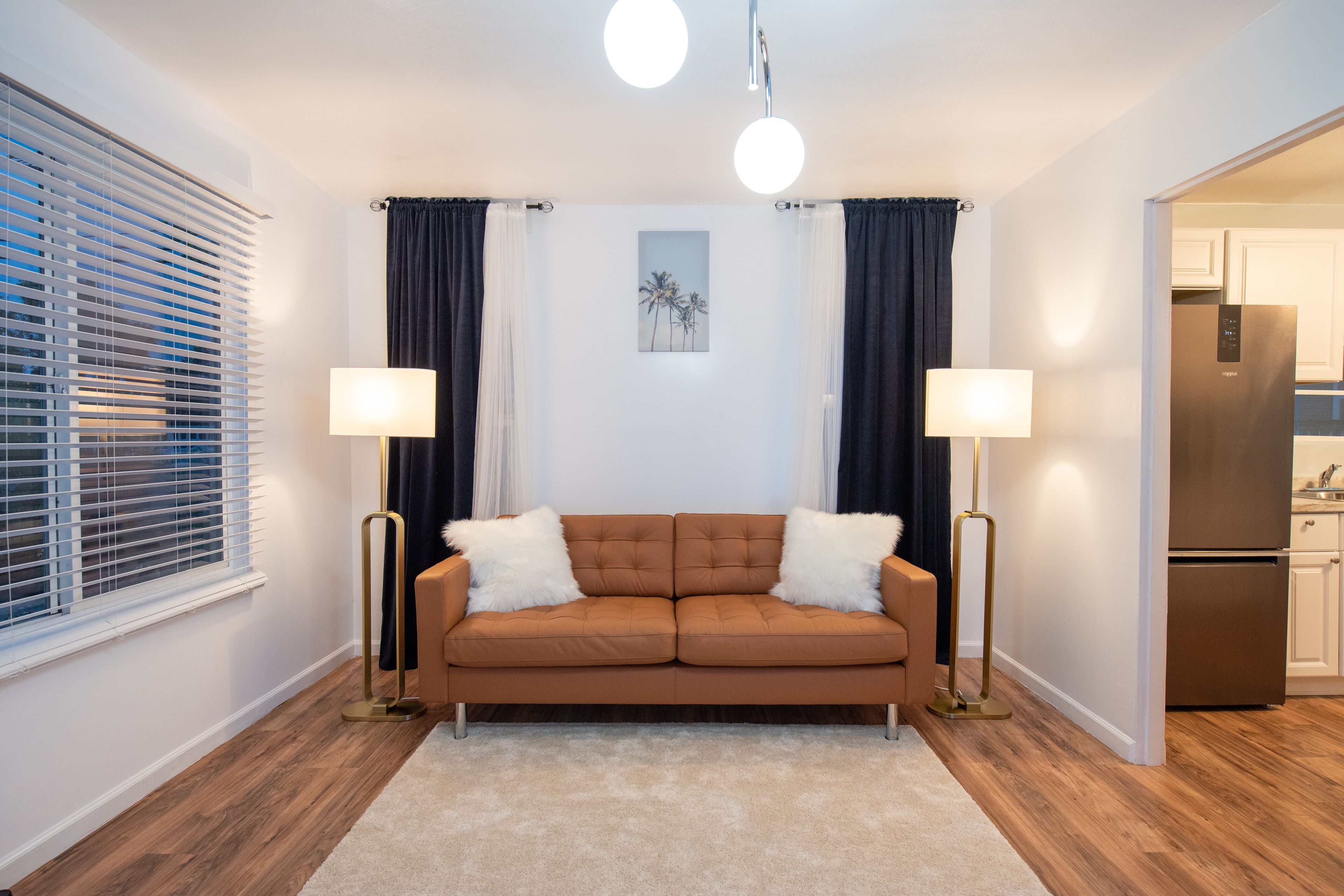 Spacious, and beautiful condo with free parking.
