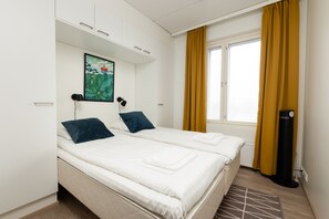 Departamento estándar, 1 habitación | Cortinas blackout, insonorización y tabla de planchar con plancha 