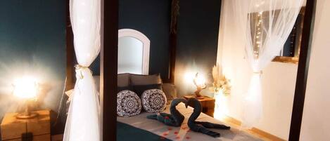 1 bedroom, travel crib, free WiFi, bed sheets