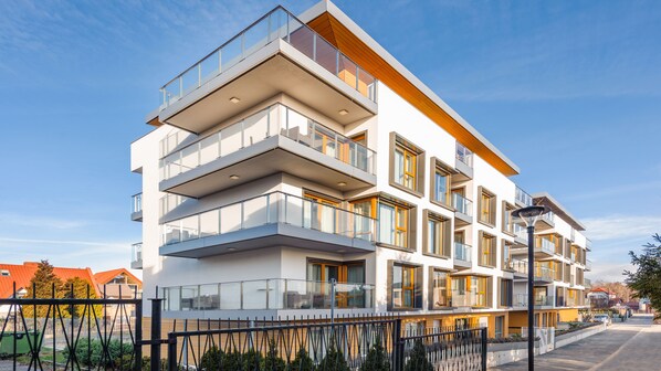 Façade de l’hébergement