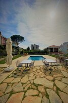 Piscina externa sazonal