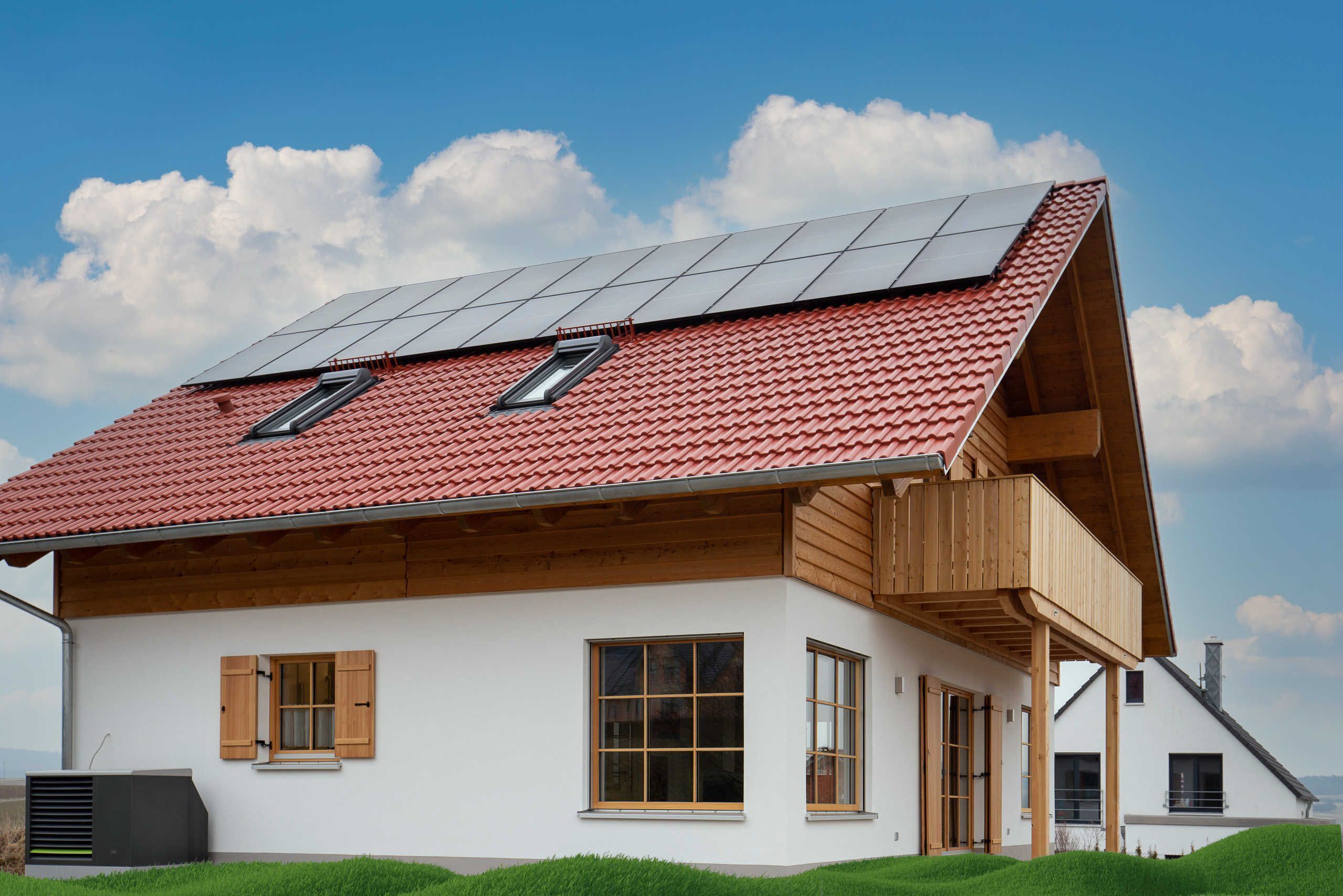 Ahorn Chalet Ansicht Norden