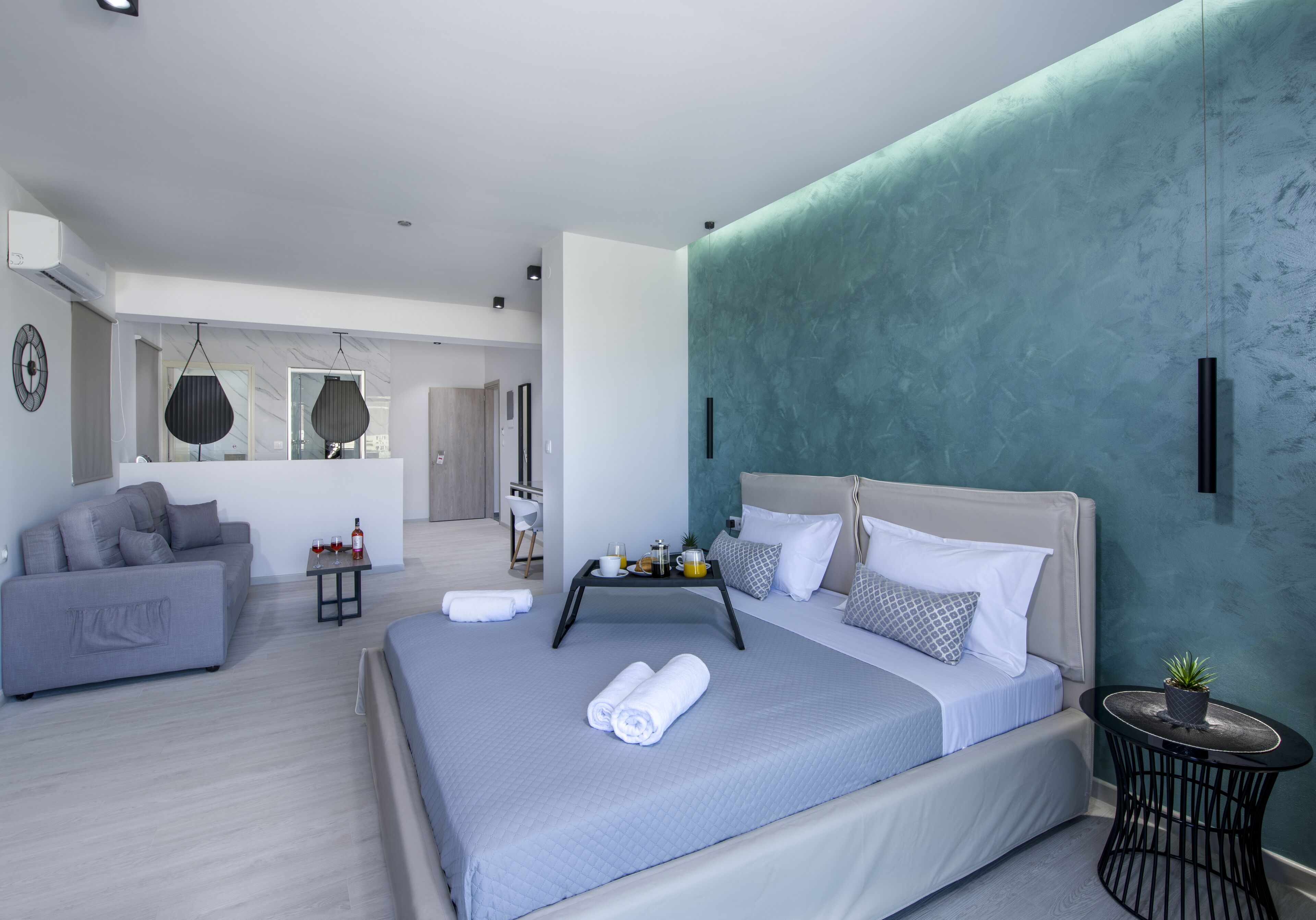 Deluxe-Suite, Nichtraucher, Stadtblick | 1 Schlafzimmer, hochwertige Bettwaren, Minibar, Zimmersafe