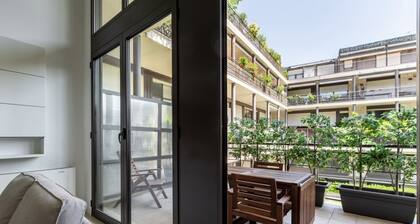 Bright Loft X2 with terrace & shared garden