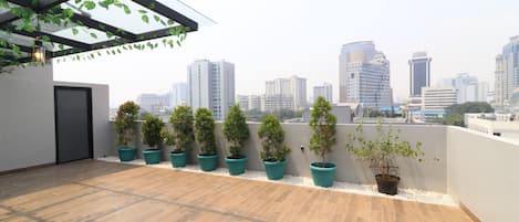 Rooftop terrace