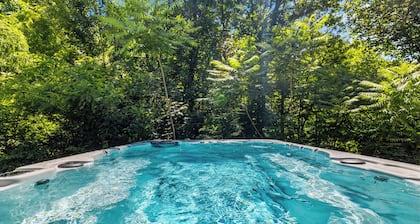 Private location in Gatlinburg, clean 3 kings, Pets w/ fee, year-round swim spa