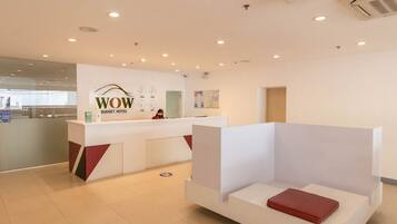 Sala de estar en el lobby