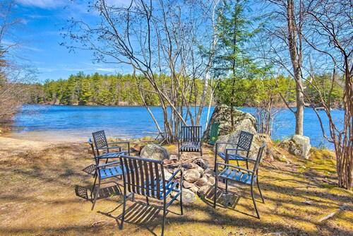 Lakefront Retreat w/ Kayaks, Grill, Fire Pit!