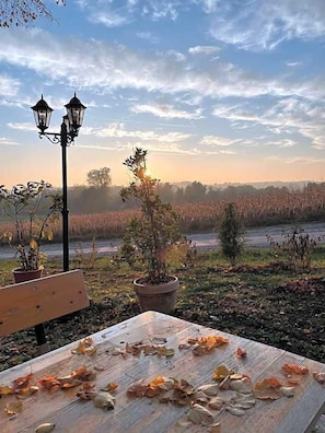 Vue depuis l’hébergement