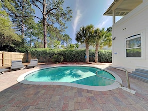 Pool - Happy as a Clam | Luxe Coastal Home, Near Beach with Pool and 4 Bikes (Santa Rosa Beach)