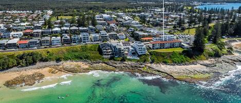 منظر من الجو على ارتفاع عالٍ