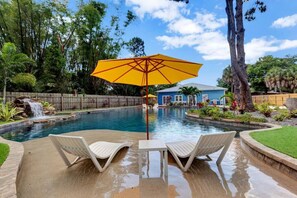 Piscine chauffée