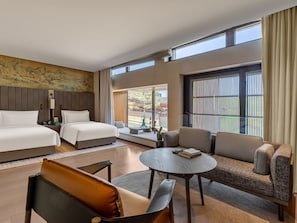 Gui Yan Viewing Twin Room | Premium bedding, down comforters, free minibar, in-room safe