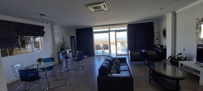 Uitzicht vanuit accommodatie