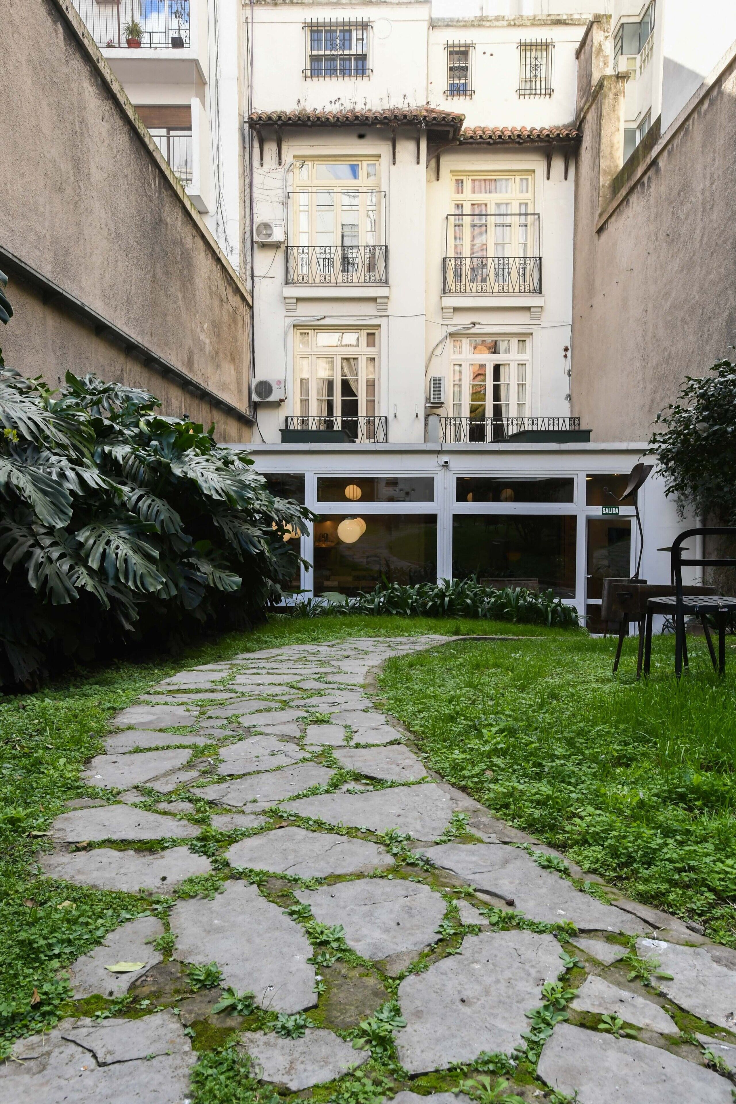 Standard Shared Dormitory | Courtyard view