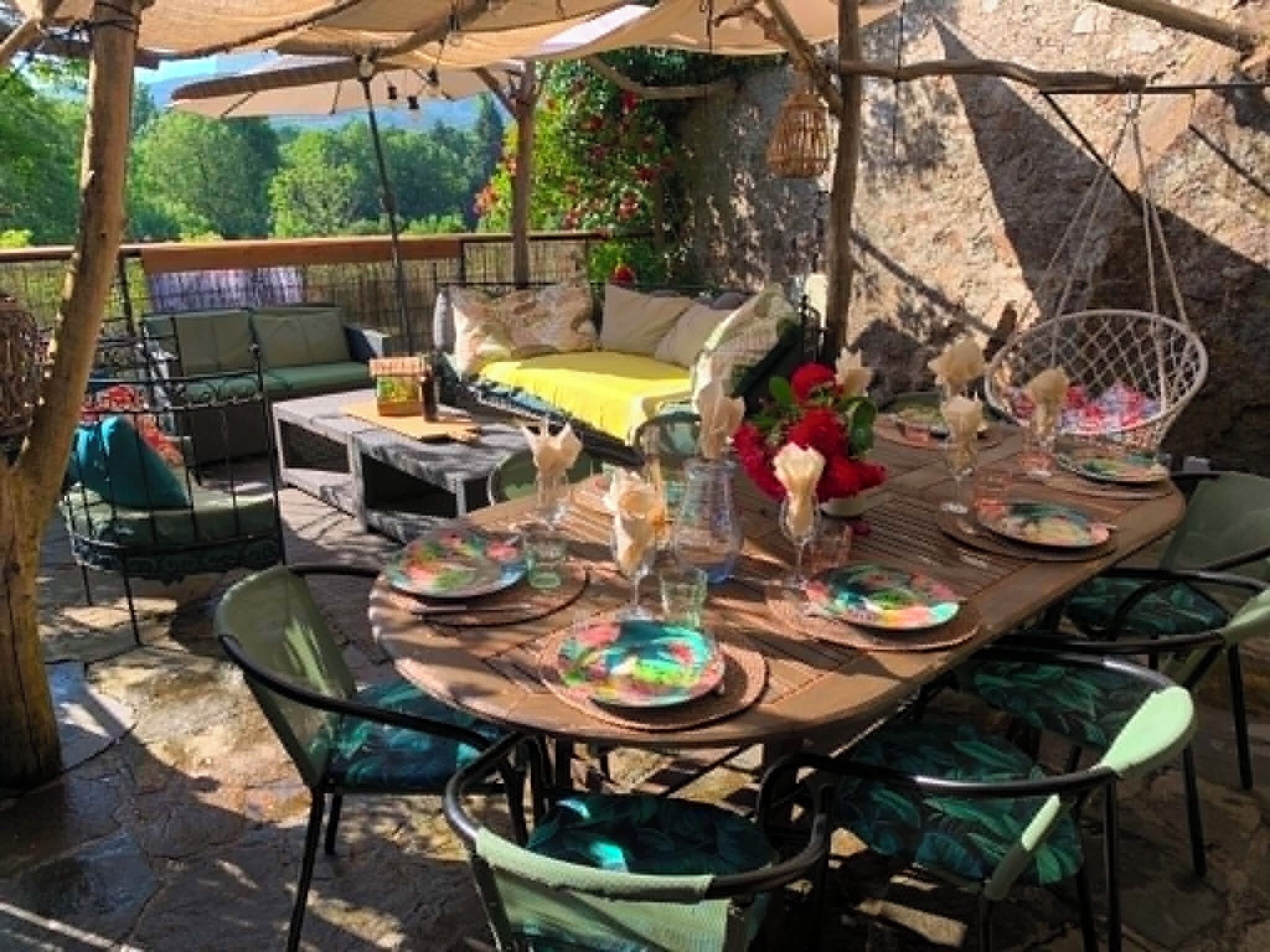 Restauration en plein air