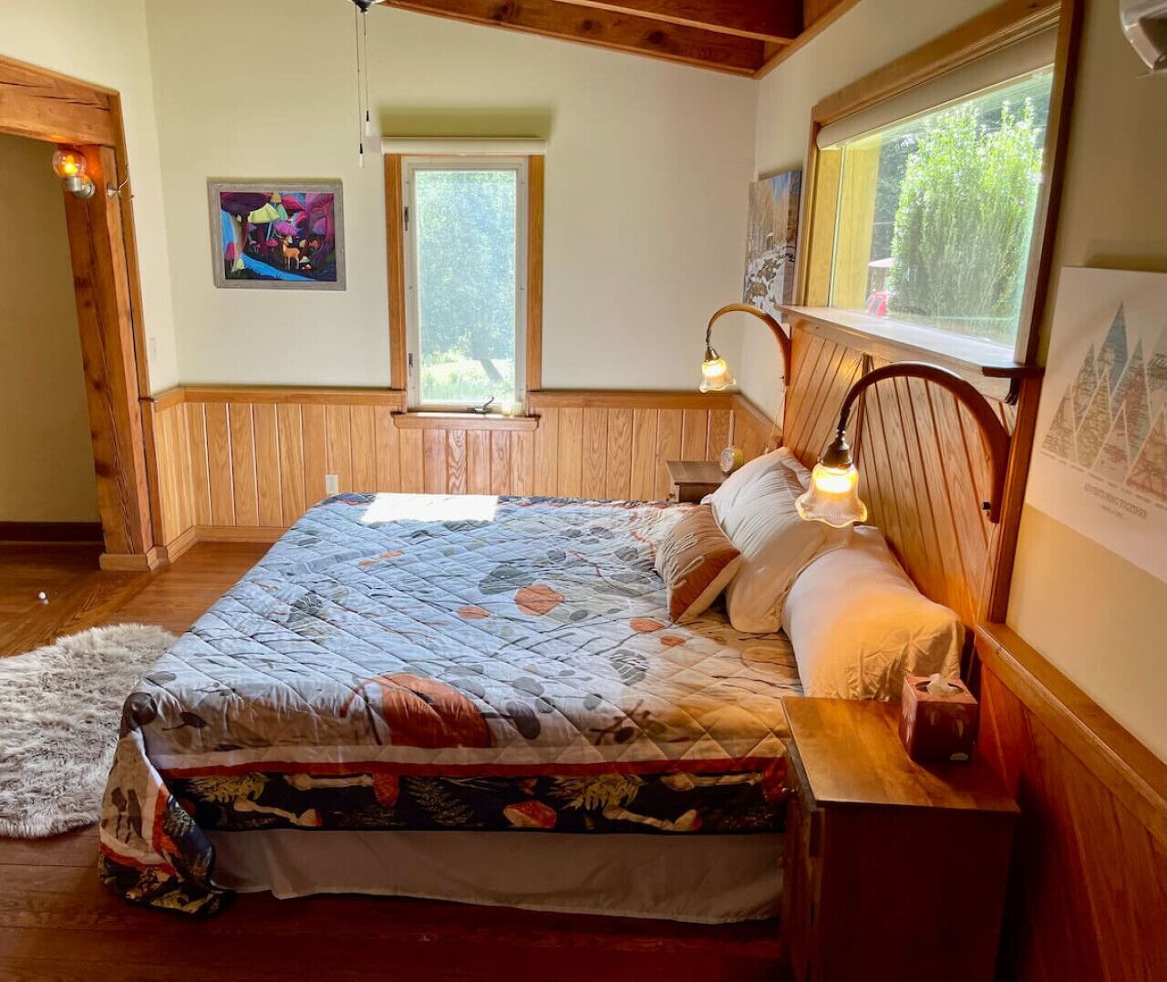 4 Schlafzimmer, Schreibtisch, Bügeleisen/Bügelbrett, Reisekinderbett