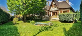 Villa with large garden in quiet location near Paris, Orly, forest and lakes