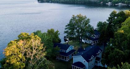 Step-free lake house, screened porch