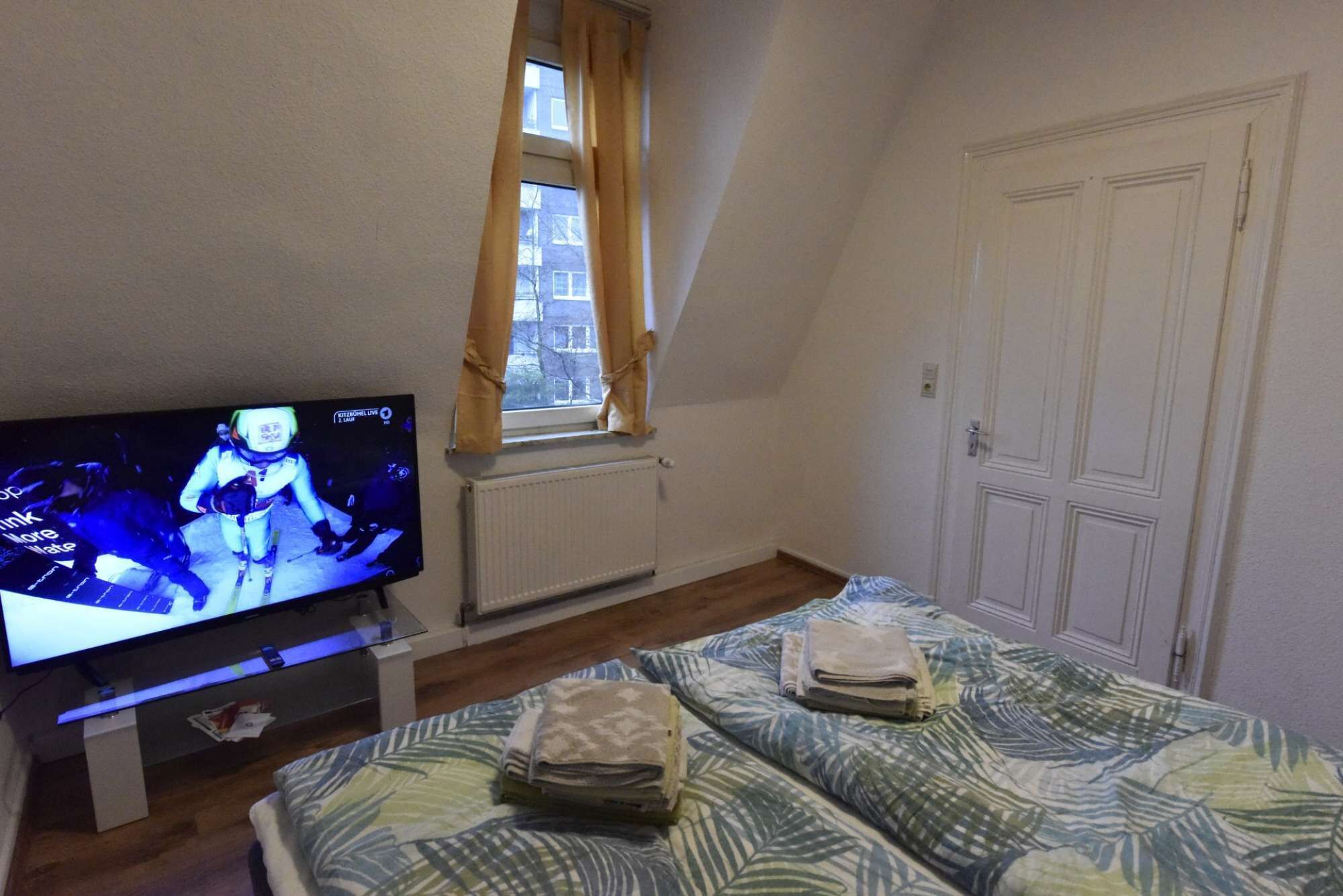 2 soveværelser, strygejern/strygebræt, Wi-Fi, sengetøj