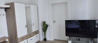 Luxuriöse großzügige Wohnung mit einem Schlafzimmer