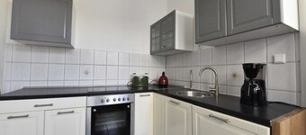 Luxuriöse großzügige Wohnung mit einem Schlafzimmer