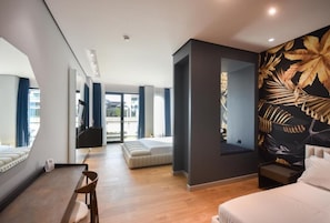 Luxury Triple Room | Frette Italian sheets, premium bedding, minibar, in-room safe