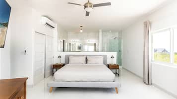 4 bedrooms, in-room safe, iron/ironing board, free WiFi