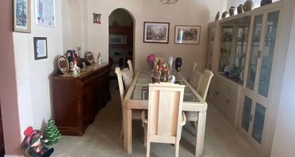 Three bedrooms, full kitchen, clean, quiet and relaxing.