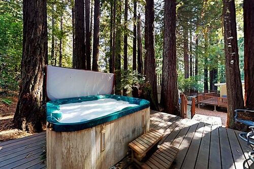 Wagging Woods | 3 Gated Acres | Private Hot Tub | Dog-Friendly