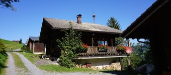In the middle of the Bödele skiing and hiking area
