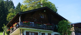 In the middle of the Bödele skiing and hiking area