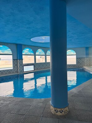 Una piscina climatizada