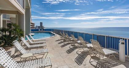 Beachfront! Amazing Balcony Views! 1 mi from Pier Park. Beach Service Included!