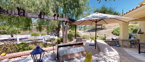 Enceinte de l’hébergement