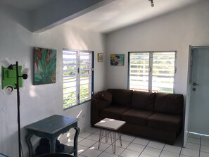 Living area - Ocean View two Bedroom Apartment, Authentic Island Living (Vieques)