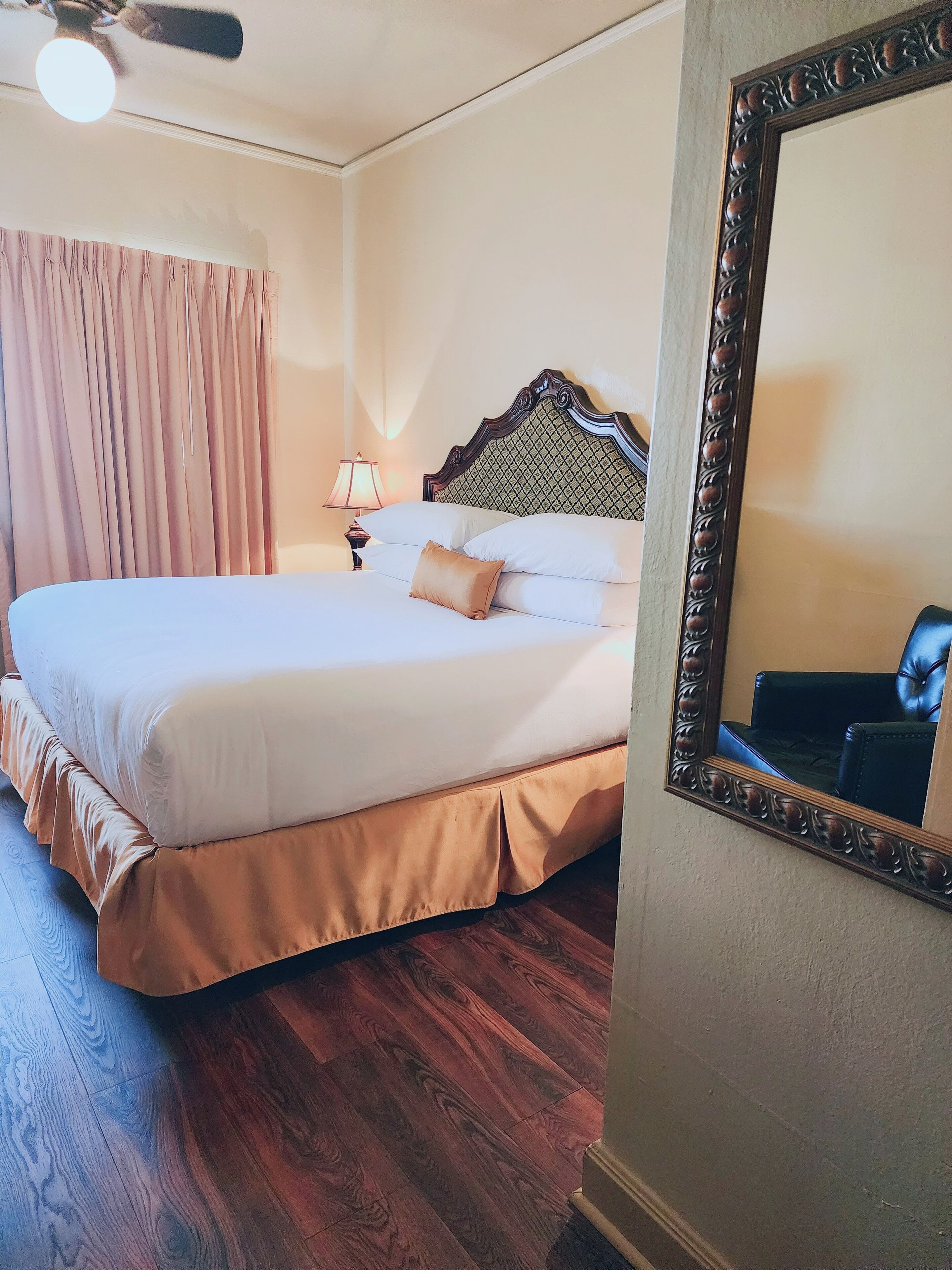 room, 1 king bed | hypo-allergenic bedding, individually furnished, blackout curtains