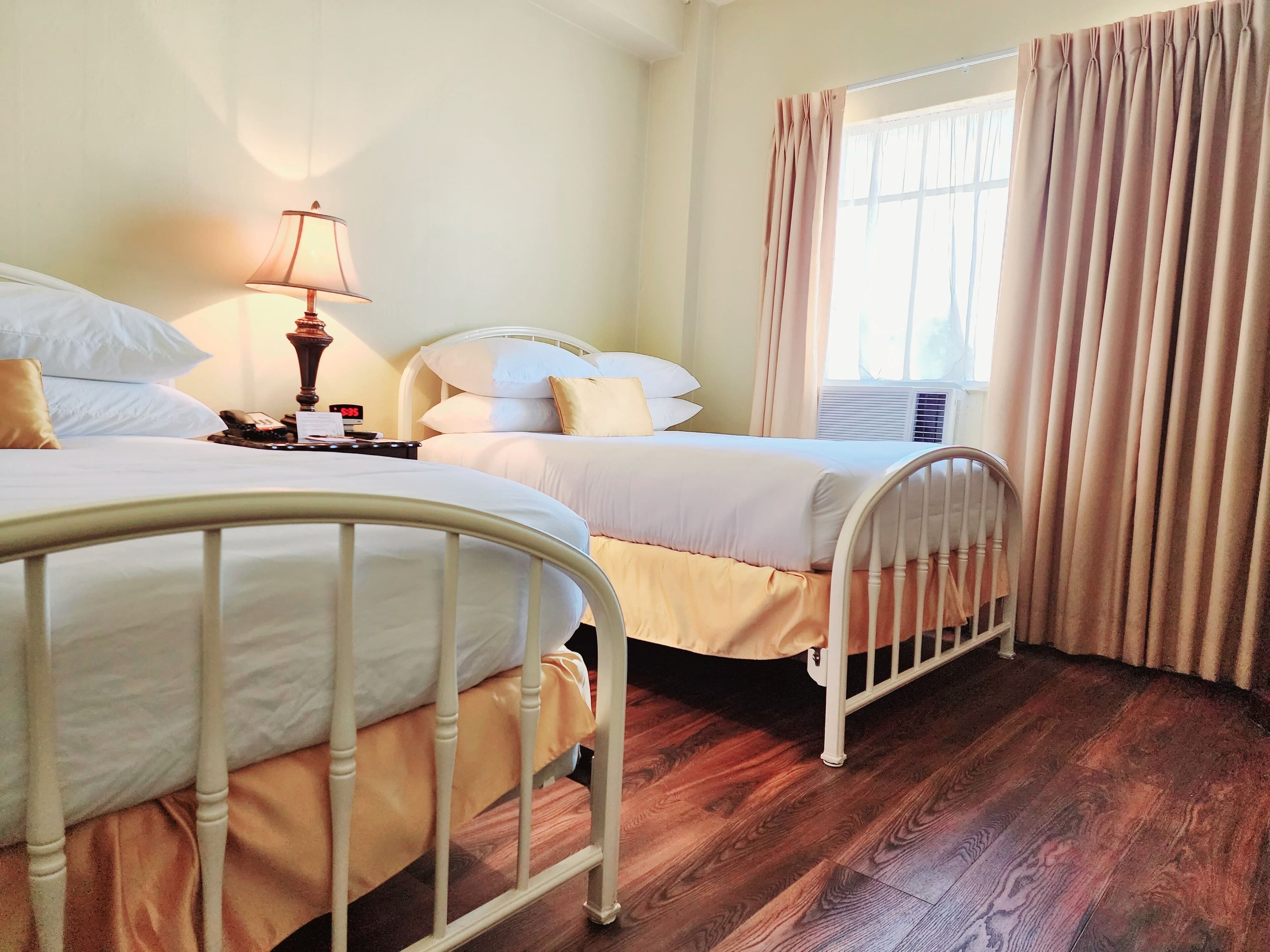 double room, 2 double beds | hypo-allergenic bedding, individually furnished, blackout curtains