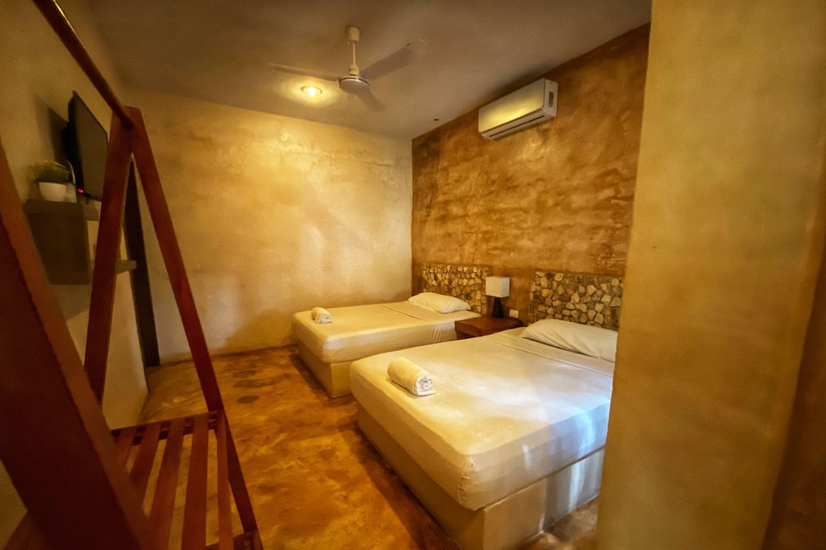 Habitación básica doble | Wifi gratis y ropa de cama