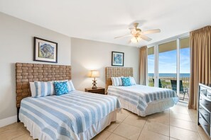 4 bedrooms, iron/ironing board, bed sheets