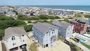 Exterior - Oceanside, Pool Table, Private Pool, Close to Beach! OS9Q, Someday Came (Corolla)