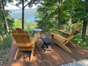 Property grounds - THE GRAPE ESCAPE - OFF GRID CABIN - Wine Trail & Lake View - Pet Friendly!
 (Hammondsport)