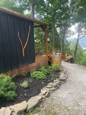 Property grounds - THE GRAPE ESCAPE - OFF GRID CABIN - Wine Trail & Lake View - Pet Friendly!
 (Hammondsport)