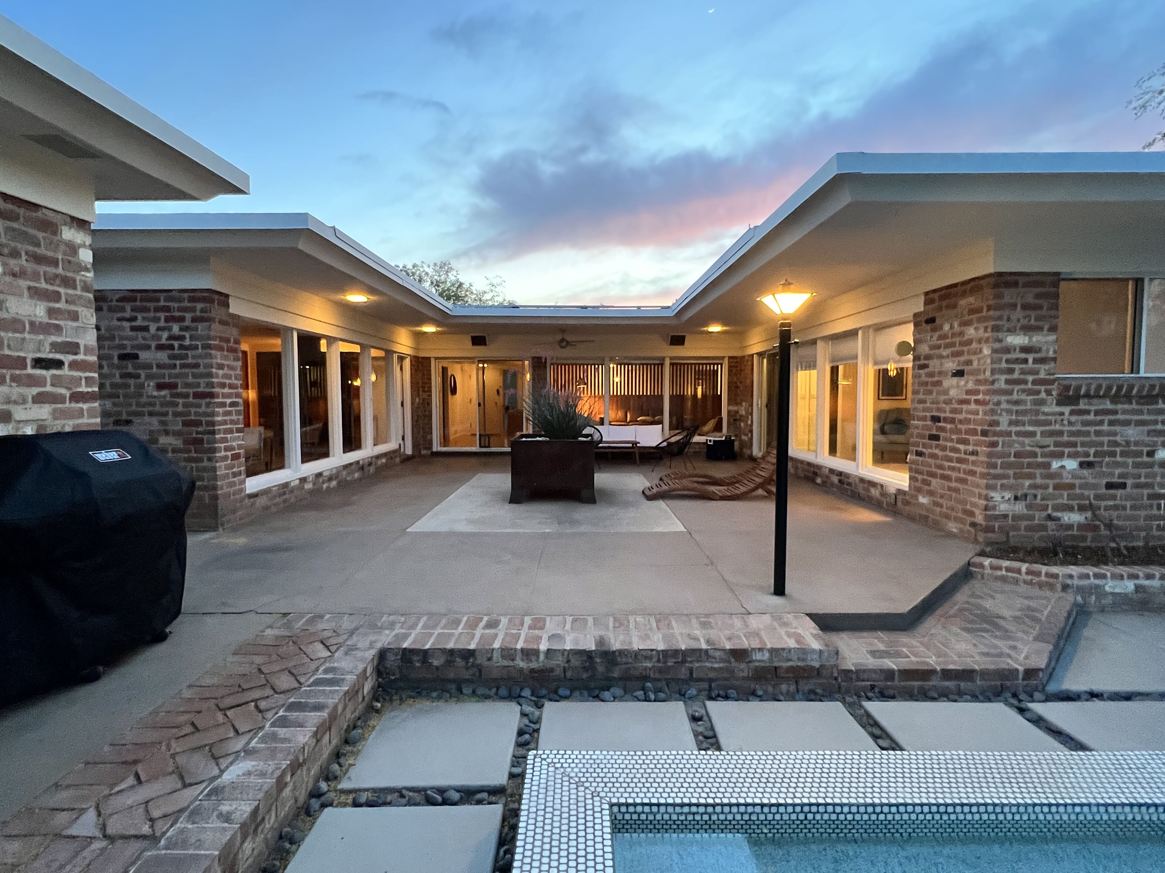 Peaceful Mid-Century Retreat with Pool and Hot Tub